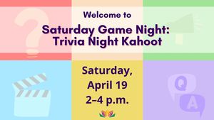 Saturday Game Night: